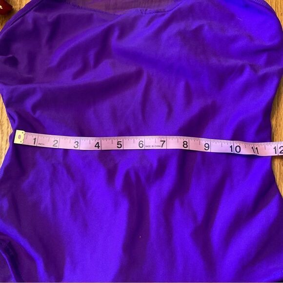 Subtle Shaper Purple one piece Leotard - Picture 6 of 10